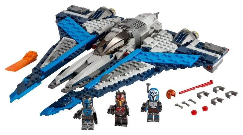 Building blocks for making barn models LEGO STAR WARS 75316 Mandalorian Starfighter Building blocks for making barn models LEGO STAR WARS 75316 Mandalorian Starfighter