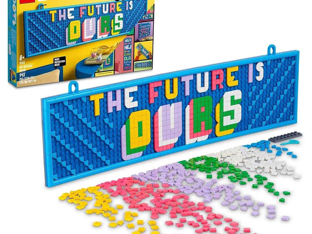 Building blocks for making library models​ LEGO DOTS 41952 Big Message Board