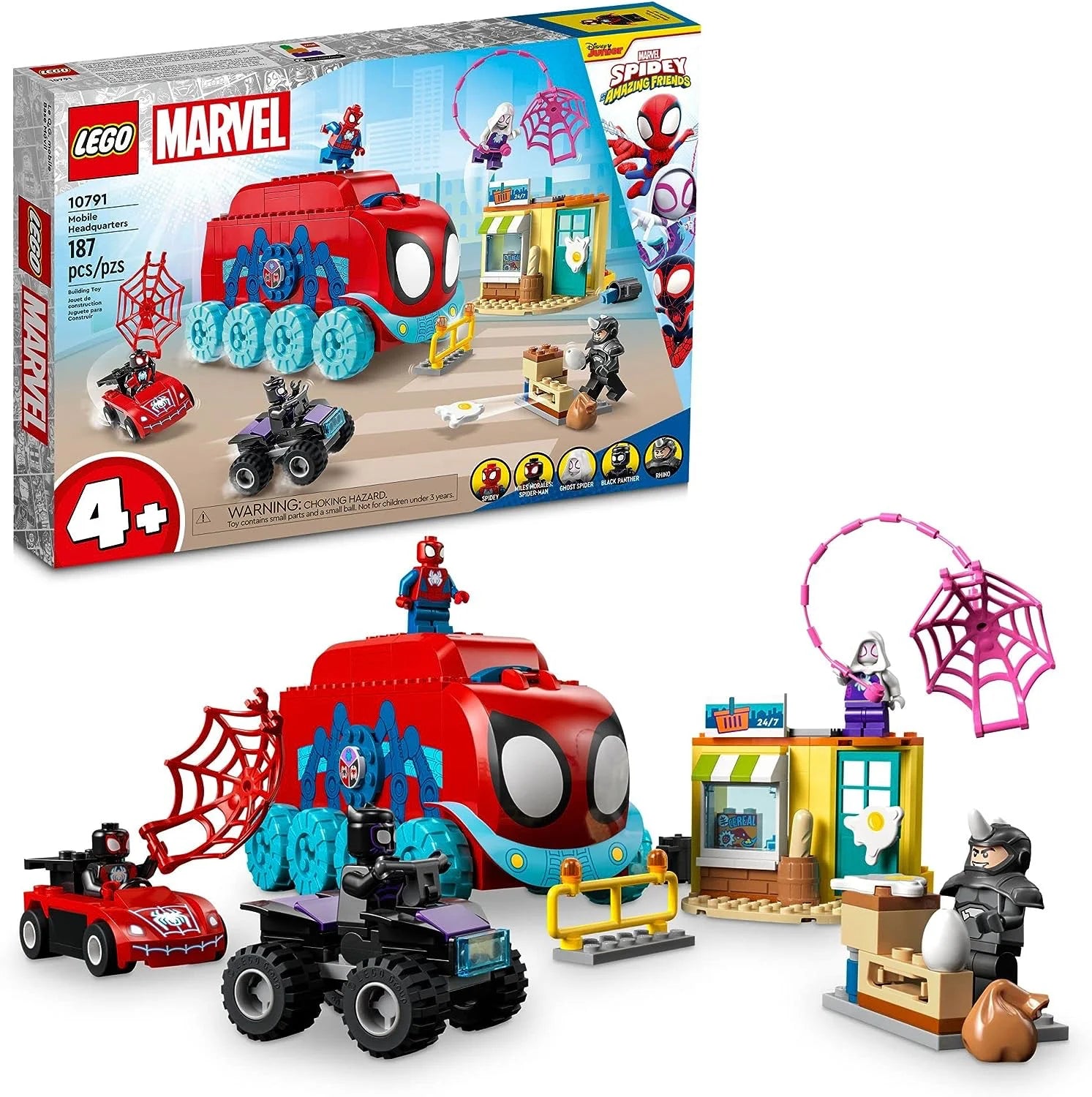 Art - inspired building blocks with painted designs LEGO SPIDER-MAN 10791 Team Spidey's Mobile Headquarters Art - inspired building blocks with painted designs LEGO SPIDER-MAN 10791 Team Spidey's Mobile Headquarters