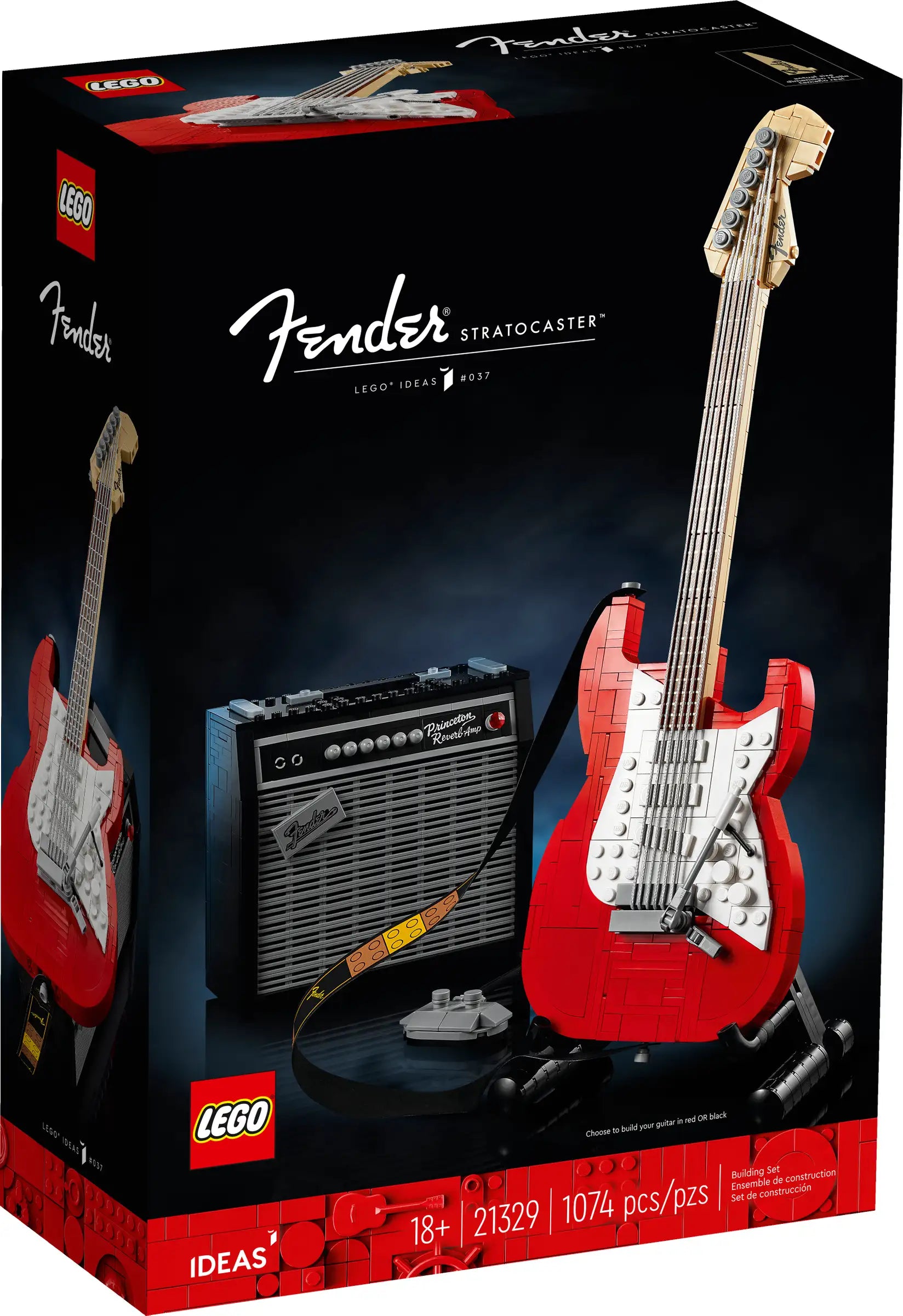 Building blocks for making haunted - house models LEGO IDEAS 21329 Fender® Stratocaster™ Building blocks for making haunted - house models LEGO IDEAS 21329 Fender® Stratocaster™