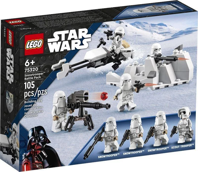 Space - themed building blocks for inspiring young astronauts LEGO STAR WARS 75320 Star Wars Snowtrooper Battle Pack Space - themed building blocks for inspiring young astronauts LEGO STAR WARS 75320 Star Wars Snowtrooper Battle Pack