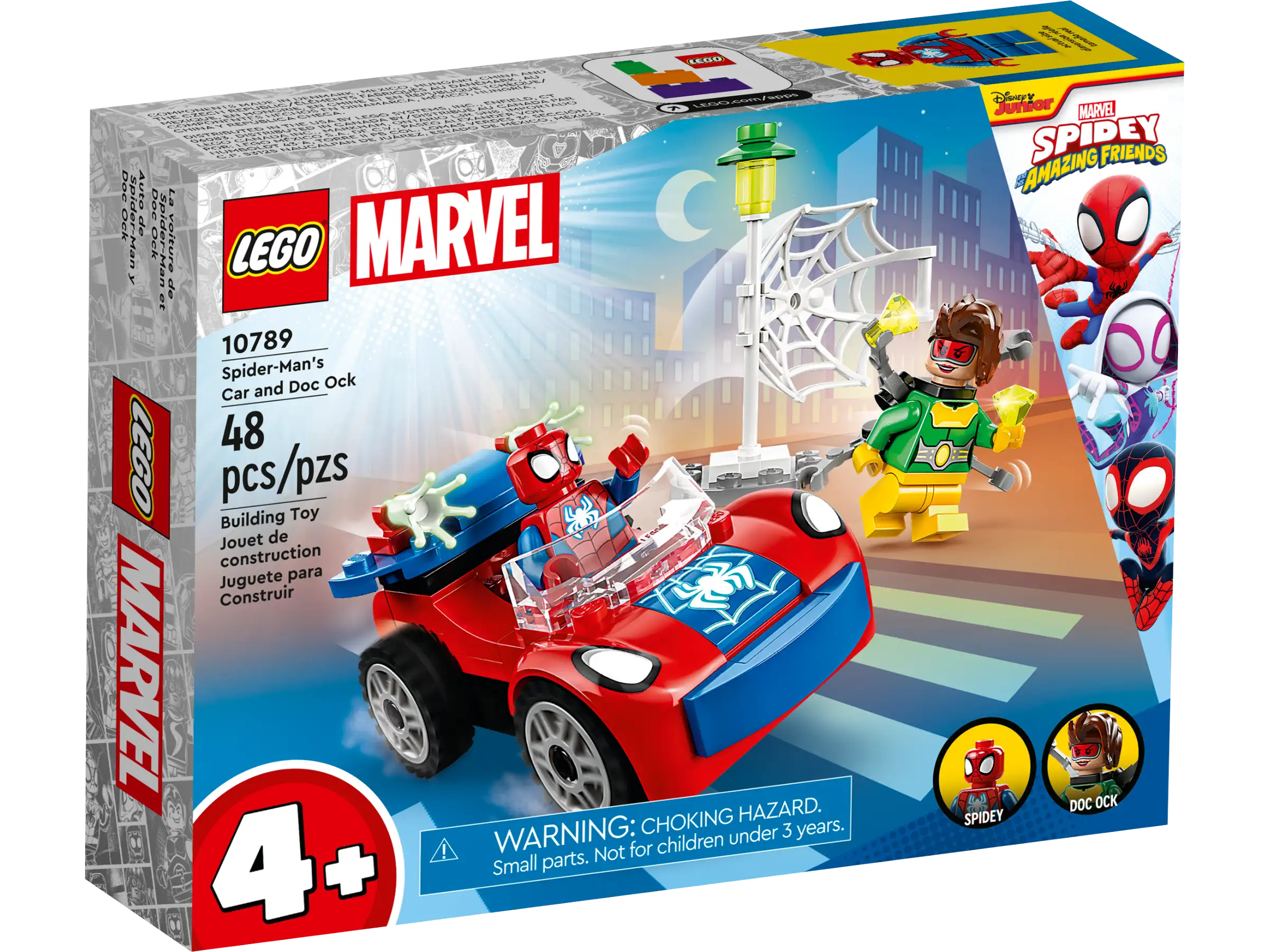 Magnetic building blocks with colorful pieces for creative designs LEGO SPIDER-MAN 10789 Spider-Man's Car and Doc Ock Magnetic building blocks with colorful pieces for creative designs LEGO SPIDER-MAN 10789 Spider-Man's Car and Doc Ock