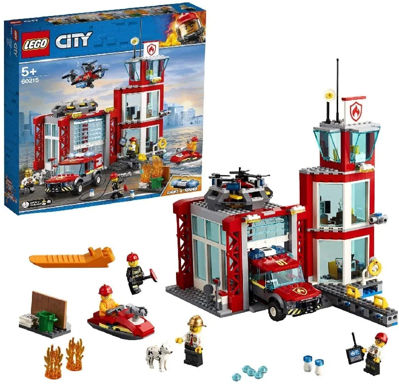 Building blocks for making windmill models LEGO 60215 CITY Fire Fire Station Garage Building blocks for making windmill models LEGO 60215 CITY Fire Fire Station Garage