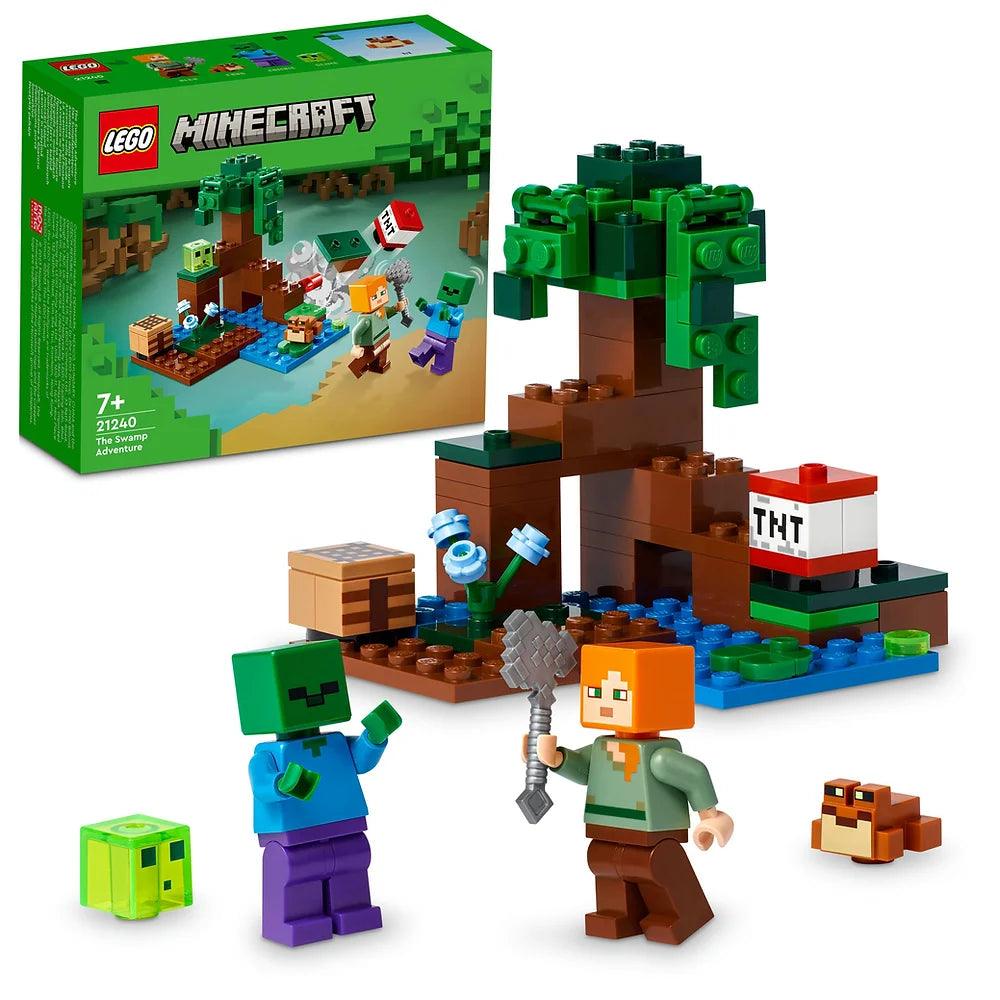 Building blocks for making circus - themed structures LEGO MINECRAFT 21240 The Swamp Adventure Building blocks for making circus - themed structures LEGO MINECRAFT 21240 The Swamp Adventure