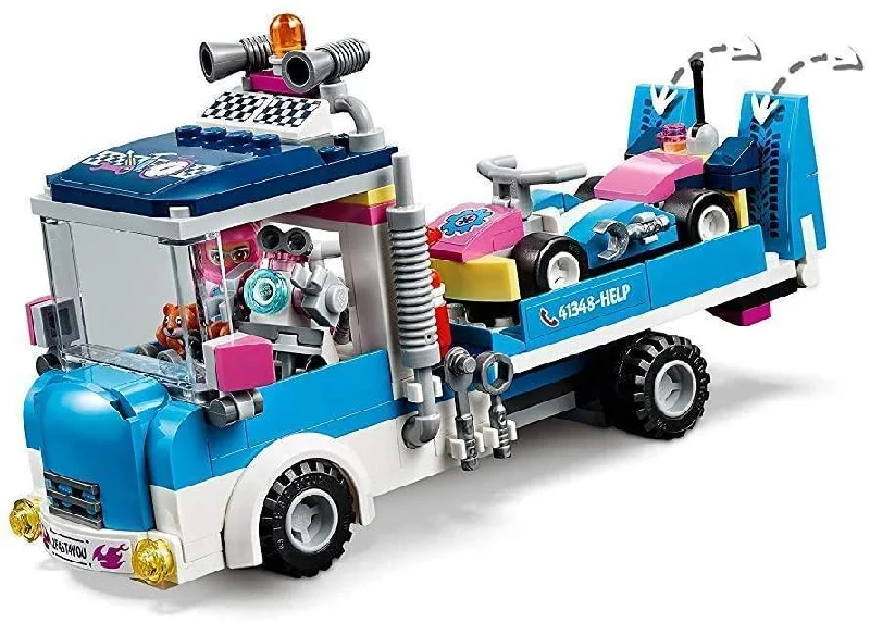 Building blocks for creating rocket and spaceship models​ LEGO FRIENDS 41348 Service & Care Truck