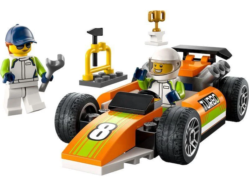Stackable building blocks for toddlers to develop motor skills LEGO CITY 60322 Race Car Stackable building blocks for toddlers to develop motor skills LEGO CITY 60322 Race Car