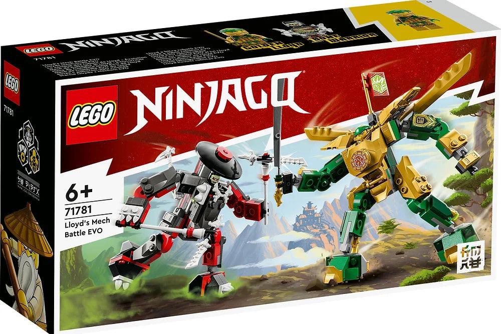 Building blocks for making barn models​ LEGO NINJAGO 71781 Lloyd's Mech Battle EVO