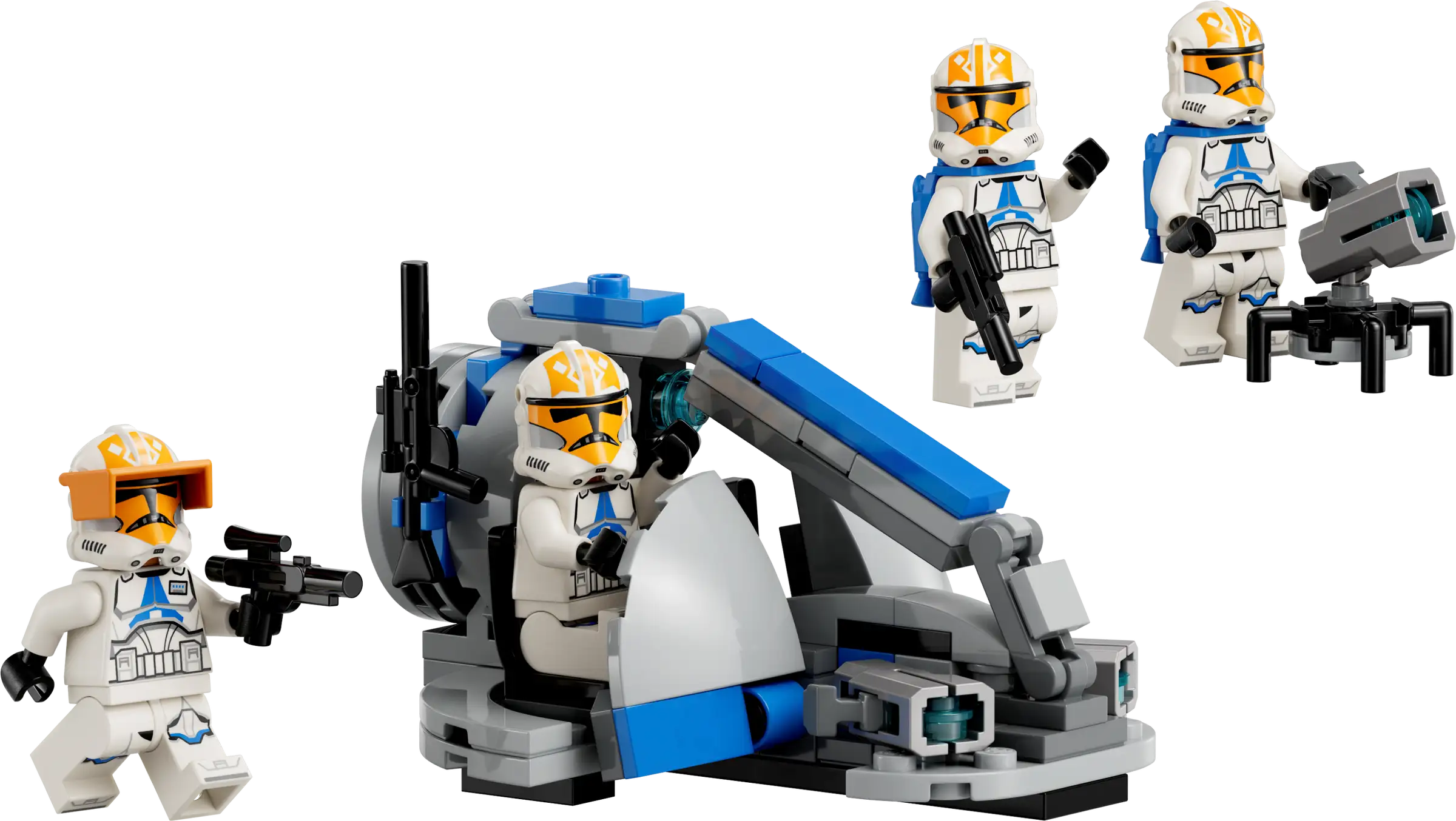 Building blocks with numbers and letters for learning while playing LEGO 75359 STAR WARS 332nd Ahsoka's Clone Trooper™ Battle Pack Building blocks with numbers and letters for learning while playing LEGO 75359 STAR WARS 332nd Ahsoka's Clone Trooper™ Battle Pack
