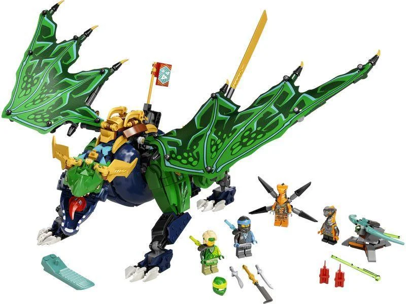 Jumbo building blocks for easy grasping by small hands LEGO NINJAGO 71766 Lloyd’s Legendary Dragon Jumbo building blocks for easy grasping by small hands LEGO NINJAGO 71766 Lloyd’s Legendary Dragon