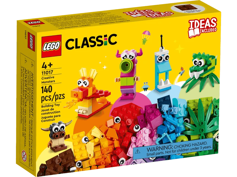 Building blocks for creating dinosaur habitats LEGO CLASSIC 11017 Creative Monsters Building blocks for creating dinosaur habitats LEGO CLASSIC 11017 Creative Monsters