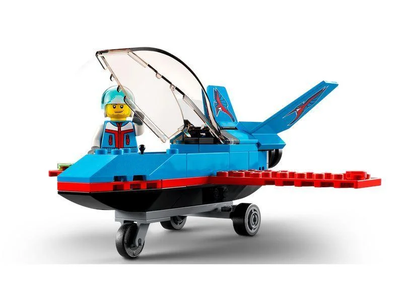Building blocks sets themed around animals for kids​ LEGO CITY 60323 Stunt Plane