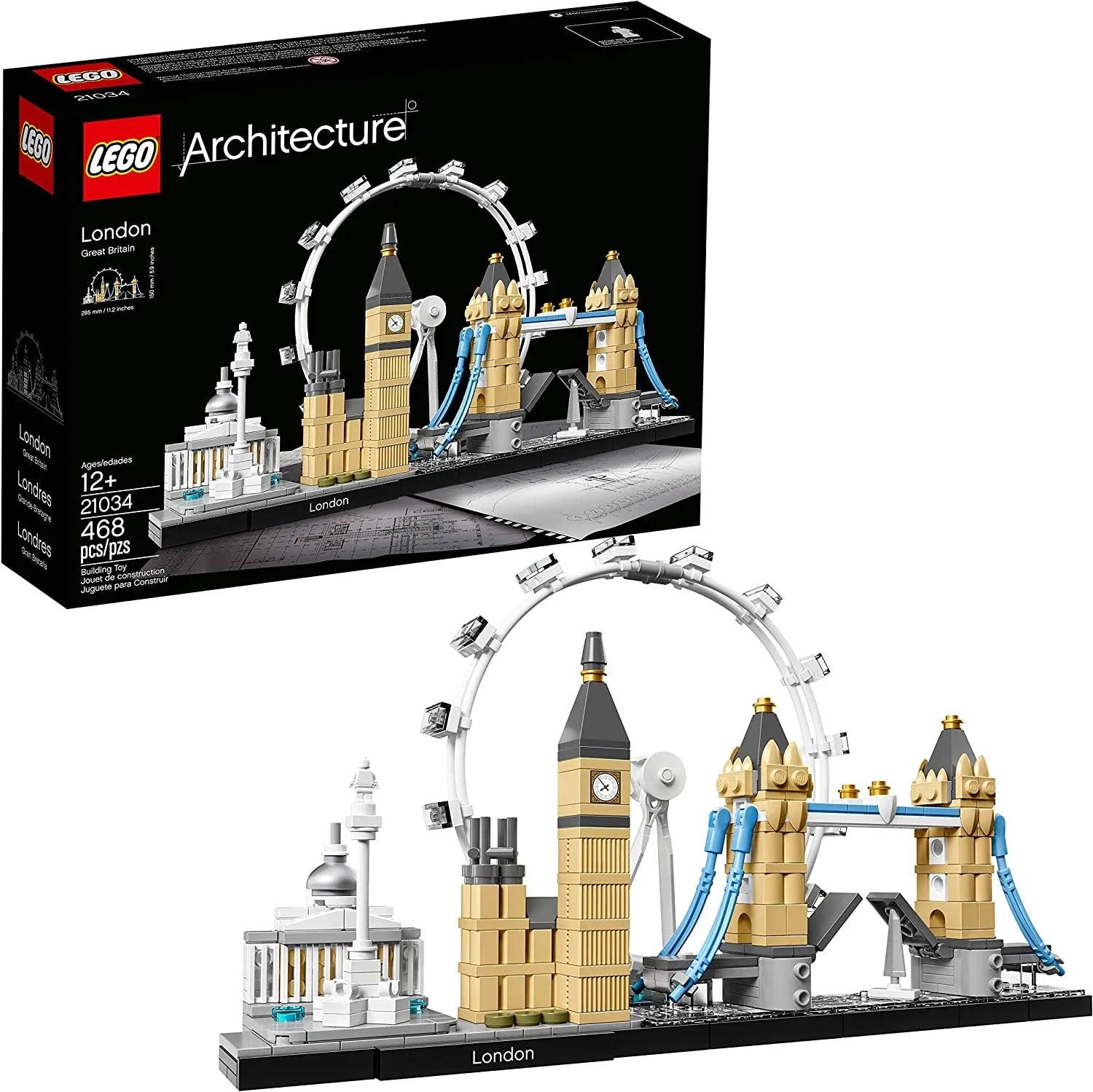 Building blocks for making carnival - themed structures LEGO ARCHITECTURE 21034 London Building blocks for making carnival - themed structures LEGO ARCHITECTURE 21034 London