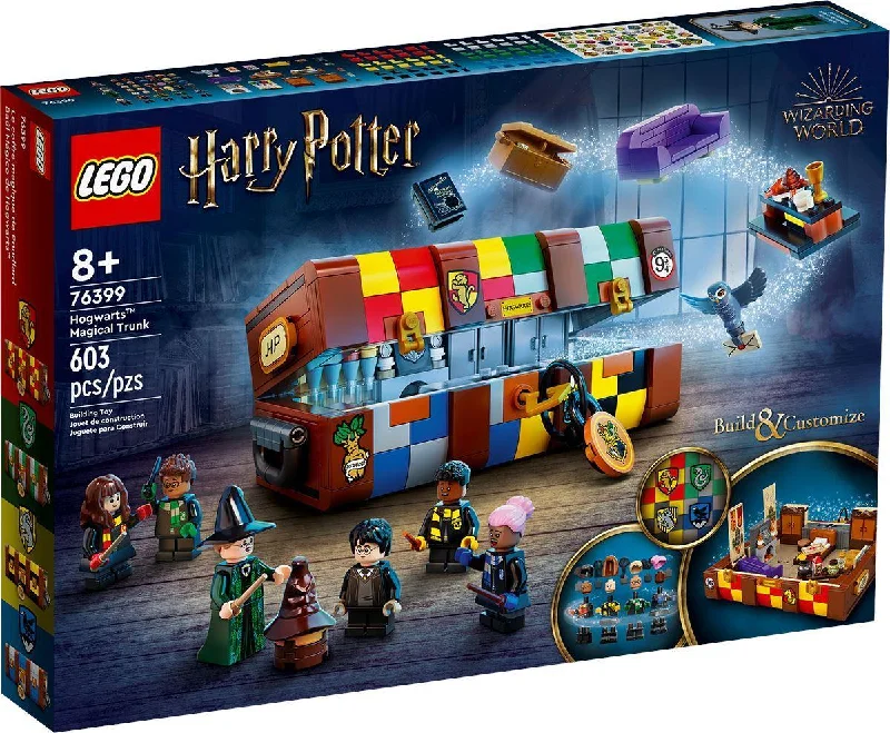 Jumbo building blocks for easy grasping by small hands LEGO 76399 HARRY POTTER Hogwarts Magical Trunk Jumbo building blocks for easy grasping by small hands LEGO 76399 HARRY POTTER Hogwarts Magical Trunk