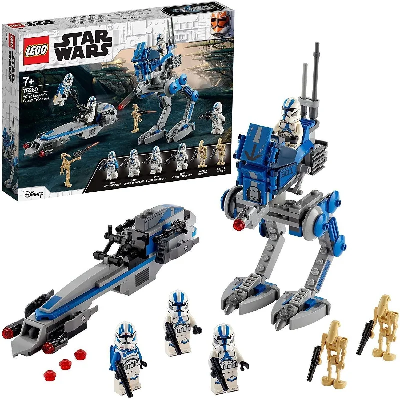 Building blocks sets for group activities in classrooms LEGO STAR WARS 75280 Star Wars 501st Legion Clone Troopers Building blocks sets for group activities in classrooms LEGO STAR WARS 75280 Star Wars 501st Legion Clone Troopers