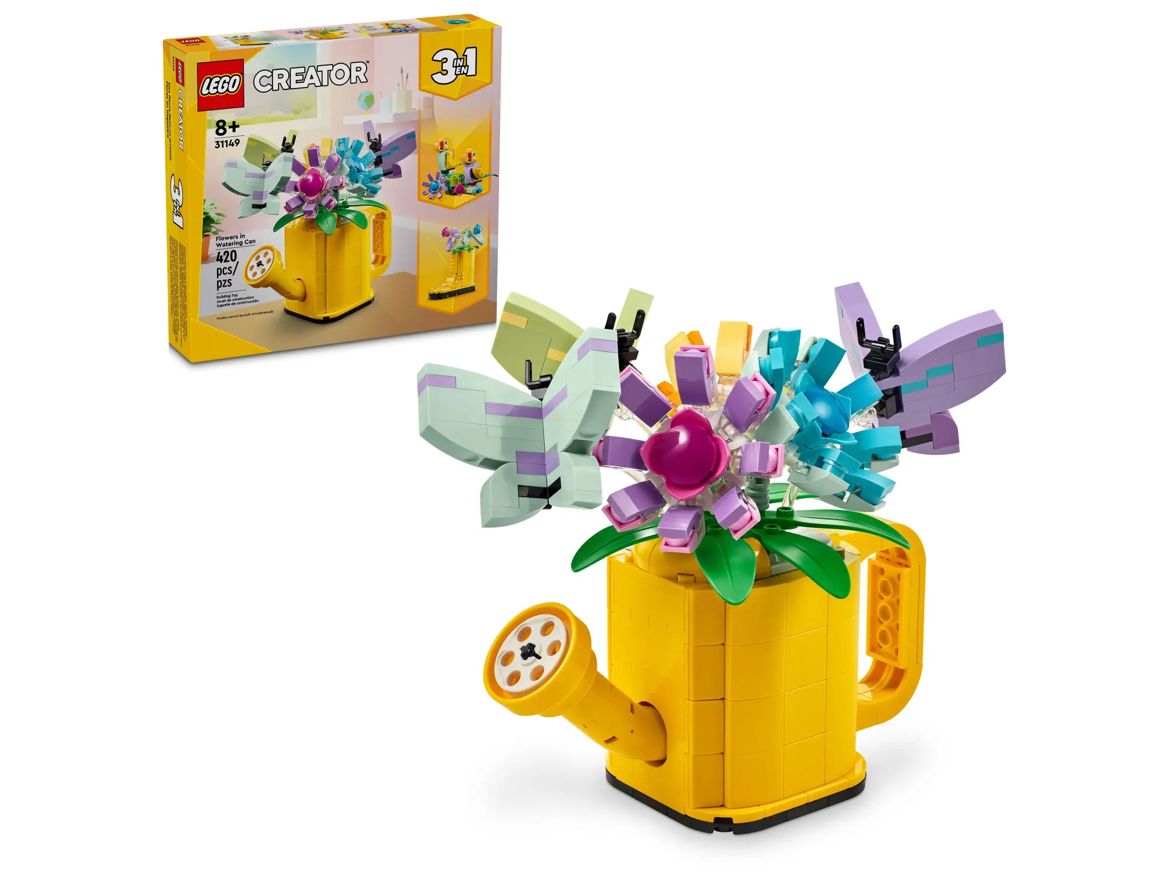 Building blocks for making restaurant models LEGO CREATOR 31149 Flowers in Watering Can Building blocks for making restaurant models LEGO CREATOR 31149 Flowers in Watering Can
