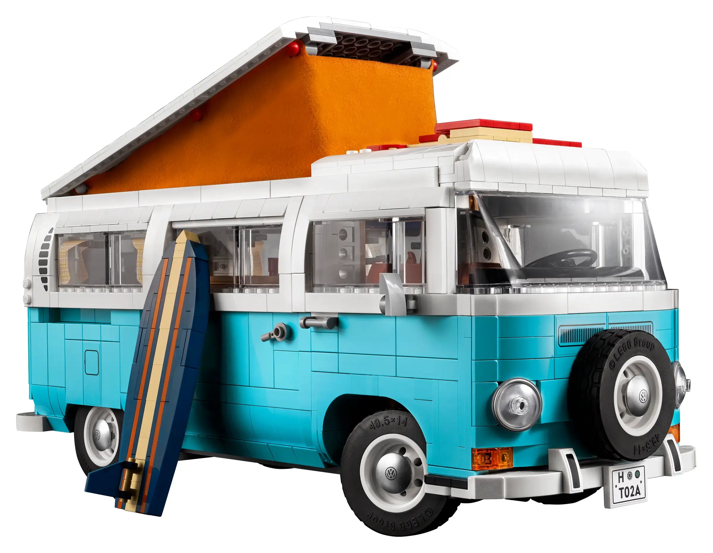 Building blocks for creating rocket and spaceship models LEGO ICONS 10279 Volkswagen T2 Camper Van Building blocks for creating rocket and spaceship models LEGO ICONS 10279 Volkswagen T2 Camper Van