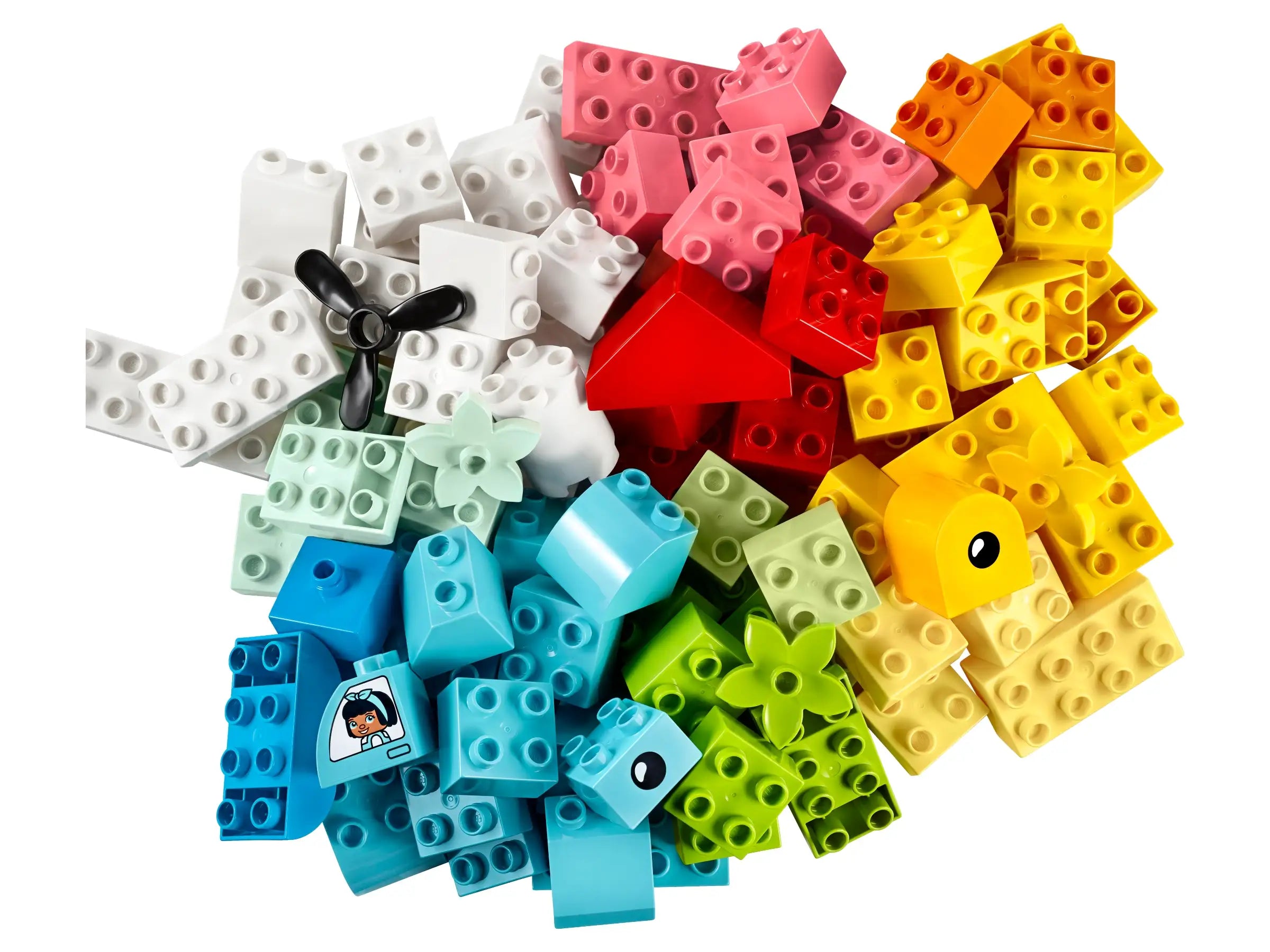 Building blocks for making toy - store models​ LEGO DUPLO 10909 Heart Box