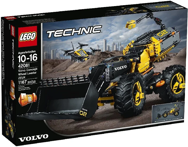 Building blocks for making shopping - mall models LEGO TECHNIC 42081 Volvo Concept Wheel Loader Zeux Building blocks for making shopping - mall models LEGO TECHNIC 42081 Volvo Concept Wheel Loader Zeux