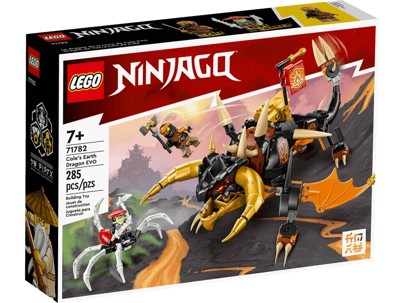 Building blocks for making greenhouse models LEGO NINJAGO 71782 Cole's Earth Dragon EVO Building blocks for making greenhouse models LEGO NINJAGO 71782 Cole's Earth Dragon EVO