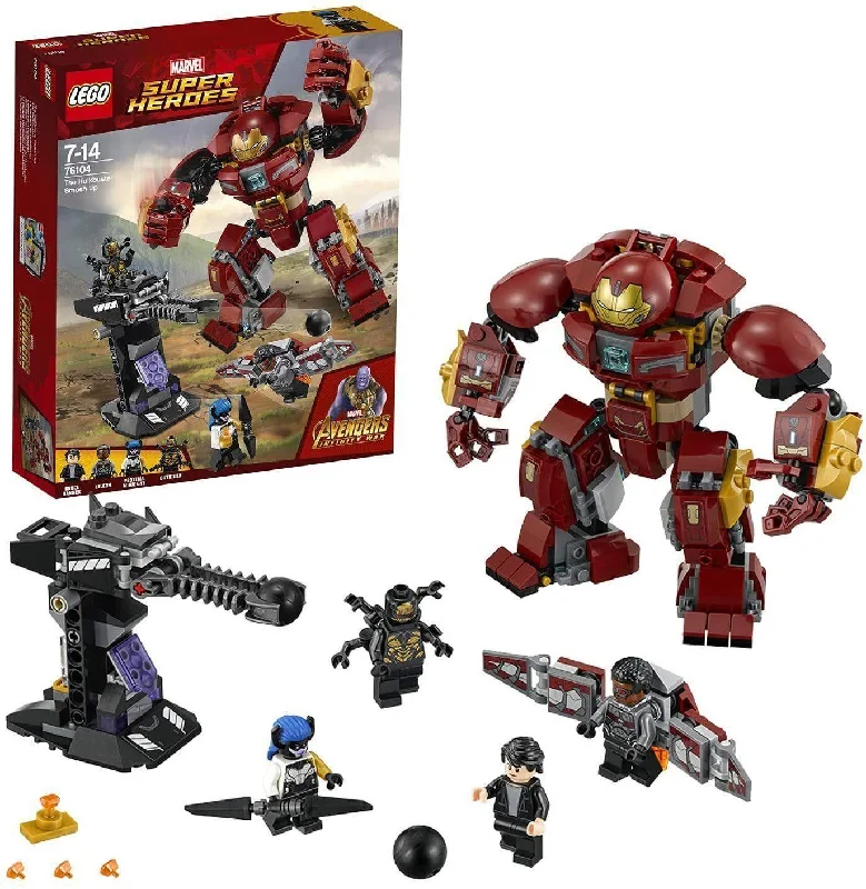 Building blocks for making school models LEGO MARVEL 76104 Super Heroes The Hulkbuster Building blocks for making school models LEGO MARVEL 76104 Super Heroes The Hulkbuster