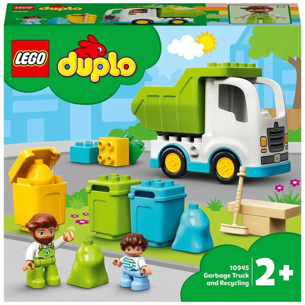 Building blocks for making circus - themed structures LEGO DUPLO 10945 Town Garbage Truck & Recycling Toddlers Toy Building blocks for making circus - themed structures LEGO DUPLO 10945 Town Garbage Truck & Recycling Toddlers Toy