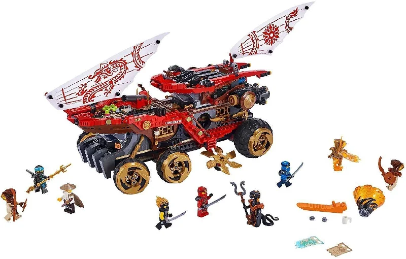 Building blocks for making zoo models​ LEGO NINJAGO 70677 Land Bounty Vehicle