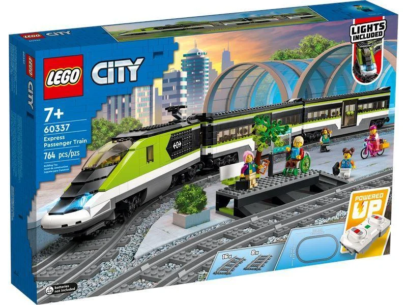 Building blocks for making puppet - house models LEGO 60337 CITY Express Passenger Train Building blocks for making puppet - house models LEGO 60337 CITY Express Passenger Train