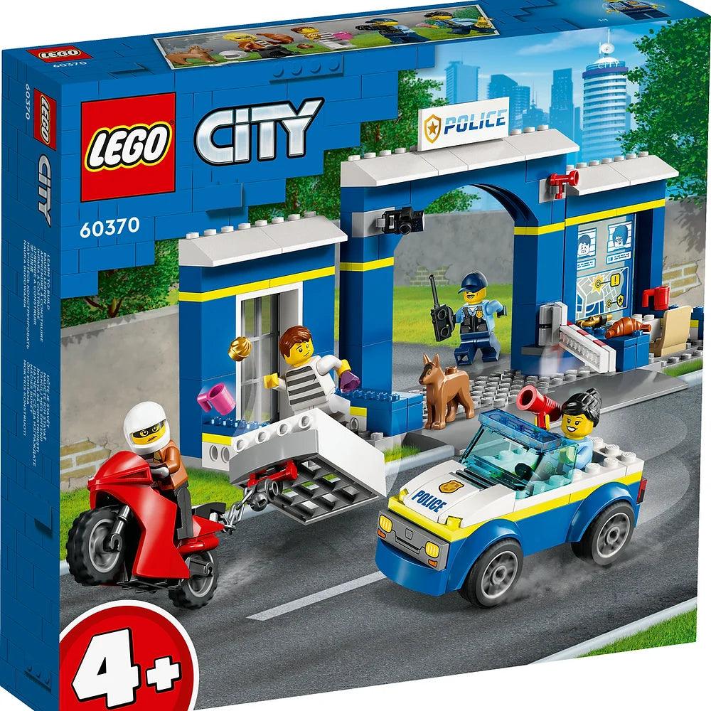 Building blocks for making shopping - mall models LEGO CITY 60370 Police Station Chase Building blocks for making shopping - mall models LEGO CITY 60370 Police Station Chase