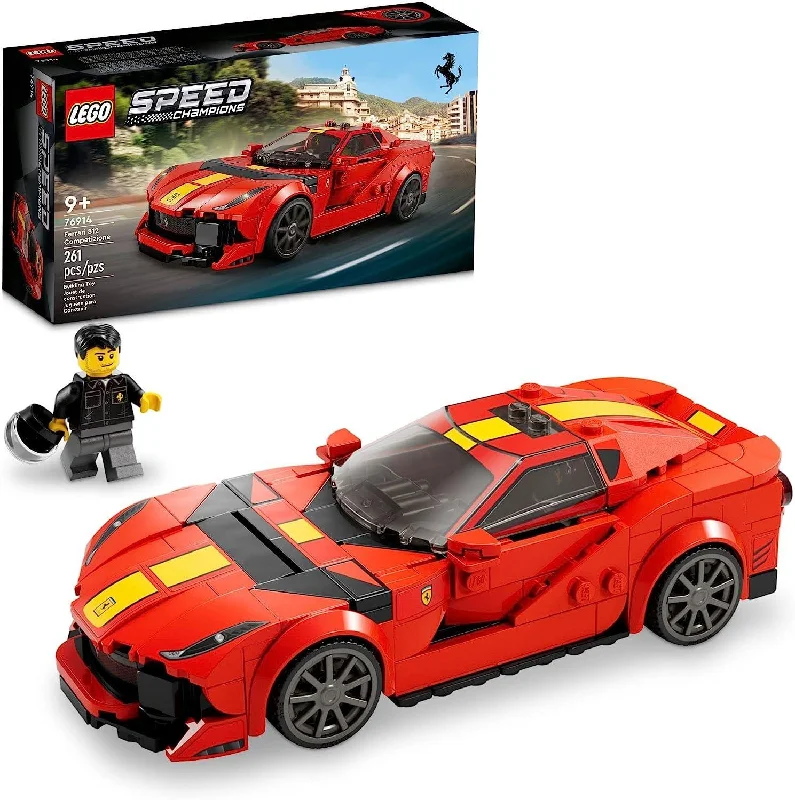 Stackable building blocks for toddlers to develop motor skills LEGO Speed Championships 76914 Ferrari 812 Competizione Stackable building blocks for toddlers to develop motor skills LEGO Speed Championships 76914 Ferrari 812 Competizione