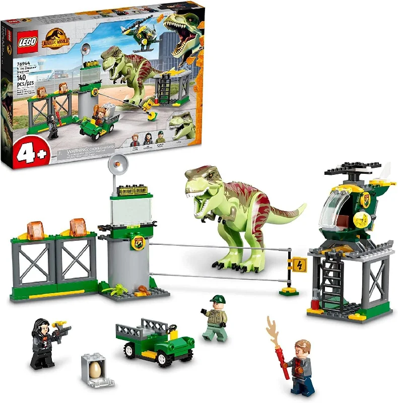 Robot - shaped building blocks for STEM - focused play LEGO 76944 T. Jurassic World Rex Dinosaur Breakout Robot - shaped building blocks for STEM - focused play LEGO 76944 T. Jurassic World Rex Dinosaur Breakout