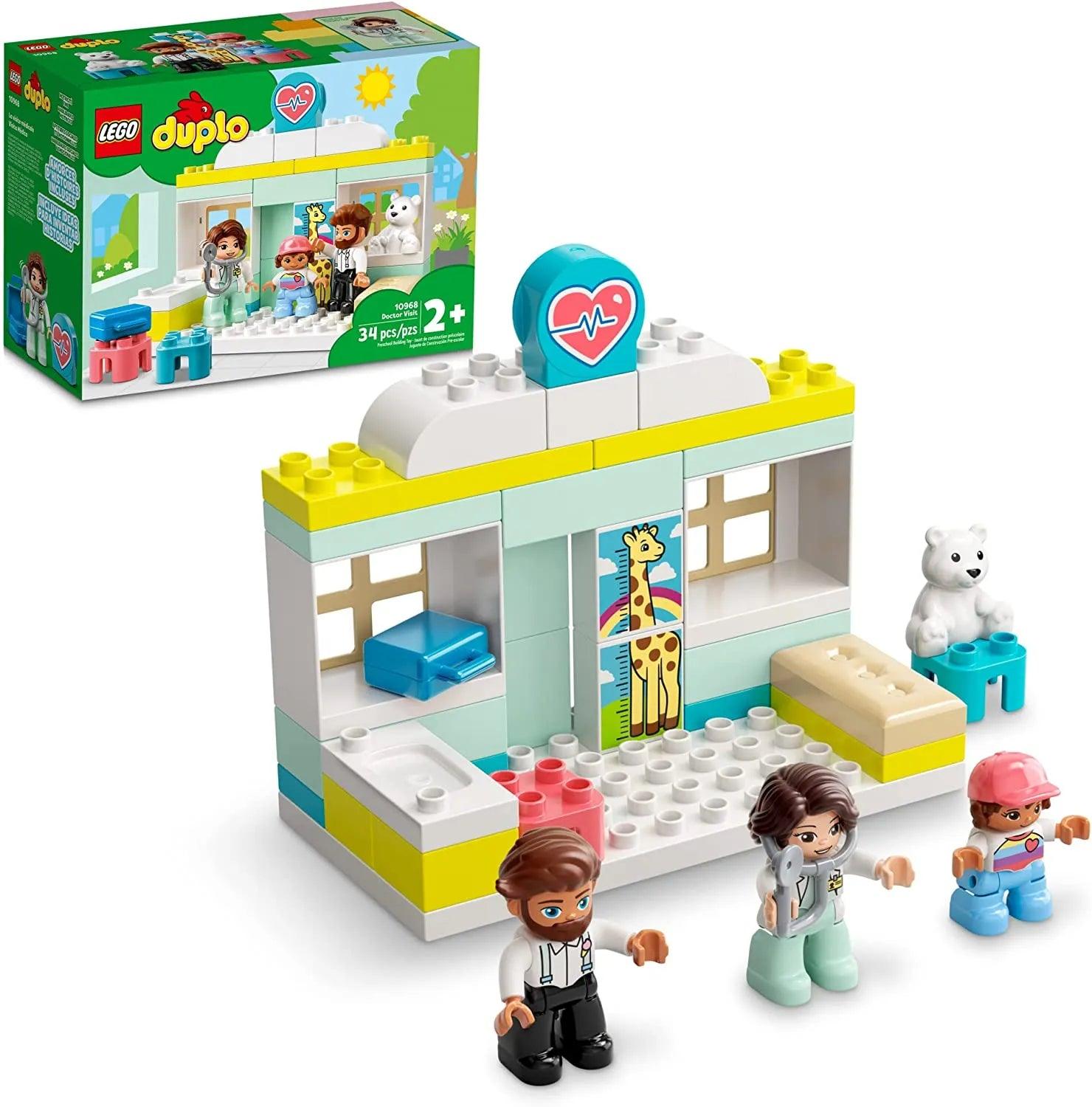 Building blocks for making cityscapes and town models LEGO DUPLO 10968 Doctor Visit Building blocks for making cityscapes and town models LEGO DUPLO 10968 Doctor Visit