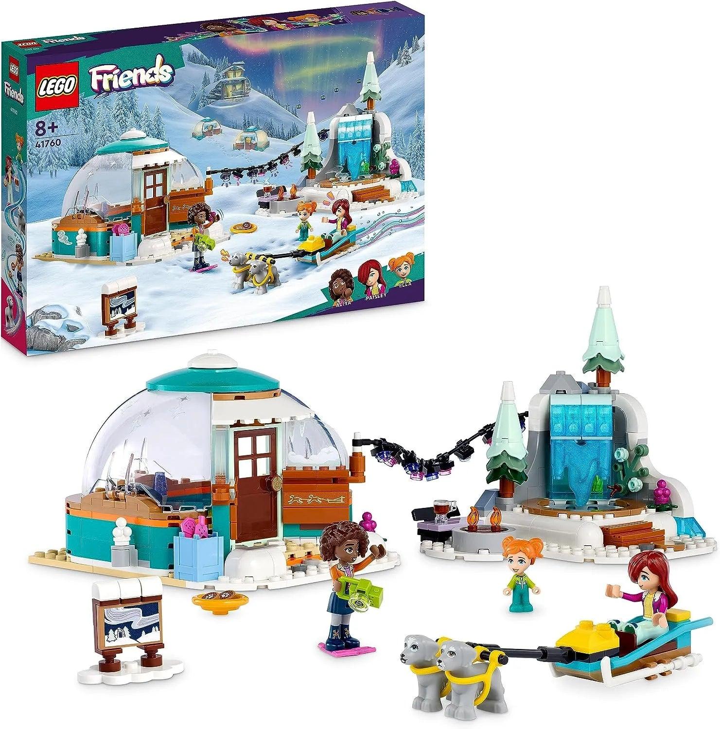 Building blocks for making cityscapes and town models LEGO 41760 Friends Igloo Holiday Adventure Playset Building blocks for making cityscapes and town models LEGO 41760 Friends Igloo Holiday Adventure Playset