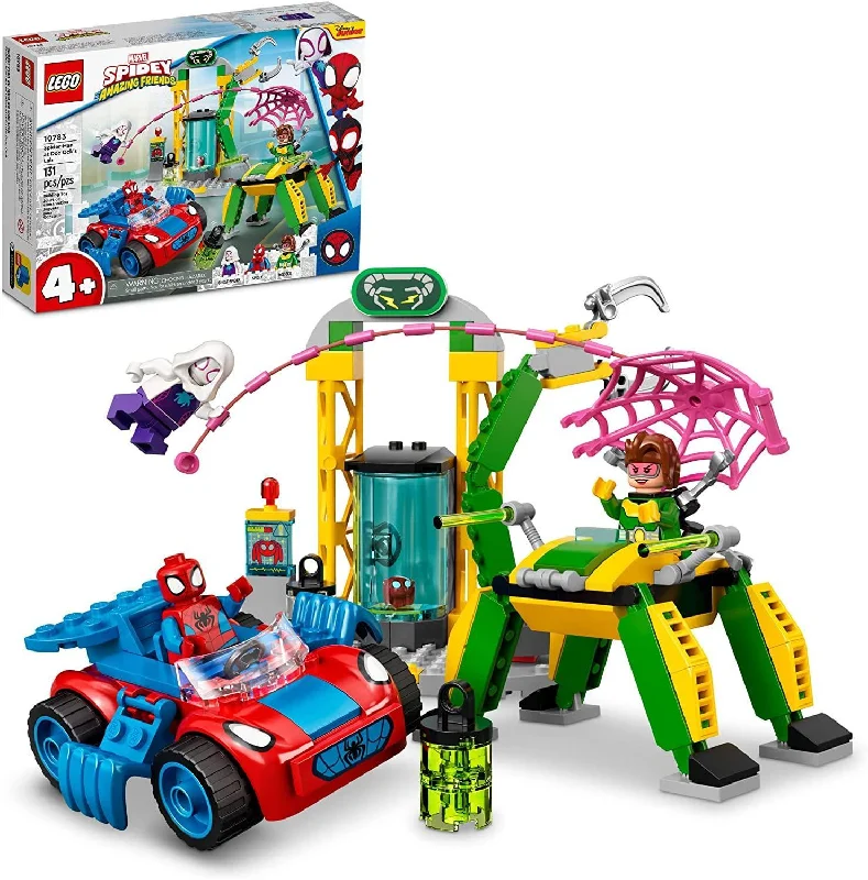 Building blocks for making watchtower models LEGO MARVEL 10783 Spider-Man at Doc Ock’s Lab Building blocks for making watchtower models LEGO MARVEL 10783 Spider-Man at Doc Ock’s Lab