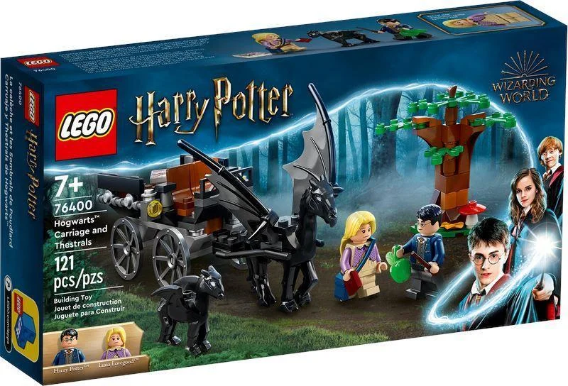 Building blocks for making skyscraper models LEGO HARRY POTTER 76400 Hogwarts Carriage & Thestrals Toy Building blocks for making skyscraper models LEGO HARRY POTTER 76400 Hogwarts Carriage & Thestrals Toy