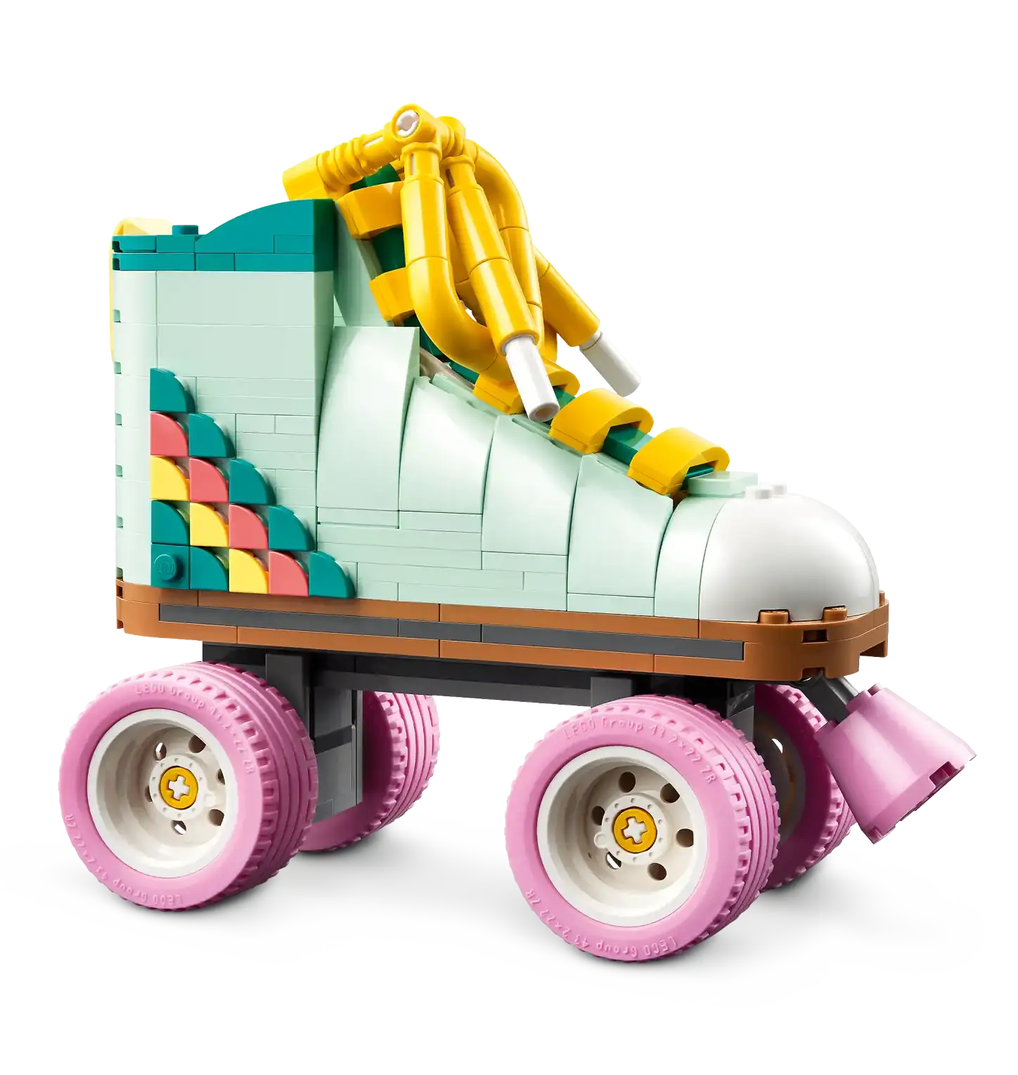 Building blocks for making hotel models​ LEGO CREATOR 31148 Retro Roller Skate