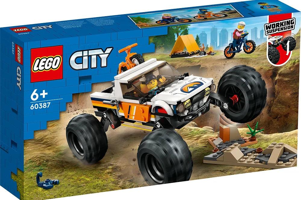 Building blocks for making gazebo models​ LEGO CITY 60387 4x4 Off-Roader Adventures