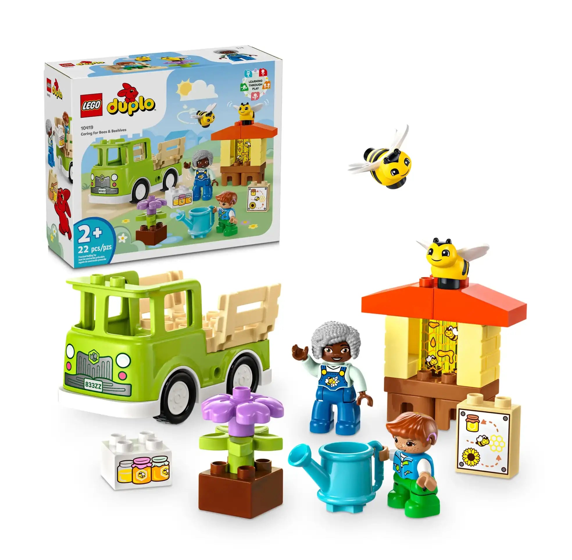 Building blocks for making castle - siege models​ LEGO DUPLO 10419 Beekeeping and Beehives