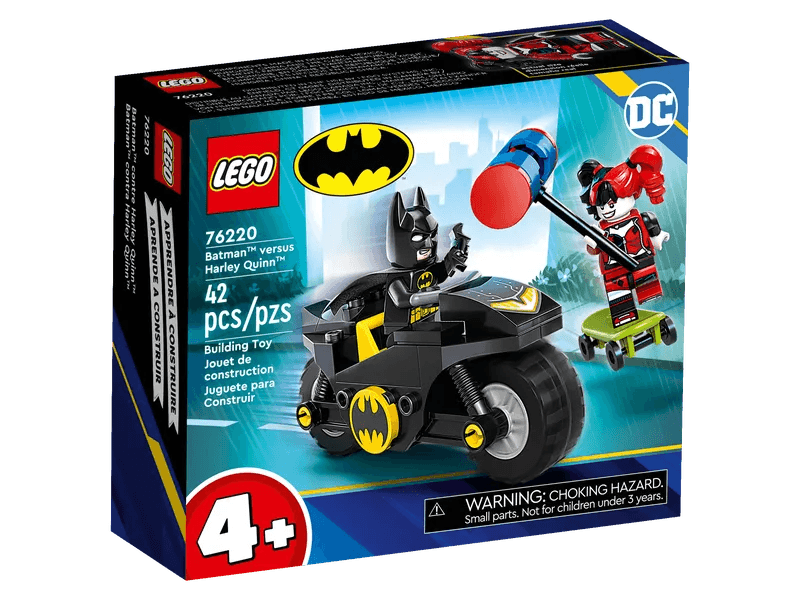 Building blocks for making bumper - car models LEGO BATMAN 76220 Batman Versus Harley Quinn Building blocks for making bumper - car models LEGO BATMAN 76220 Batman Versus Harley Quinn