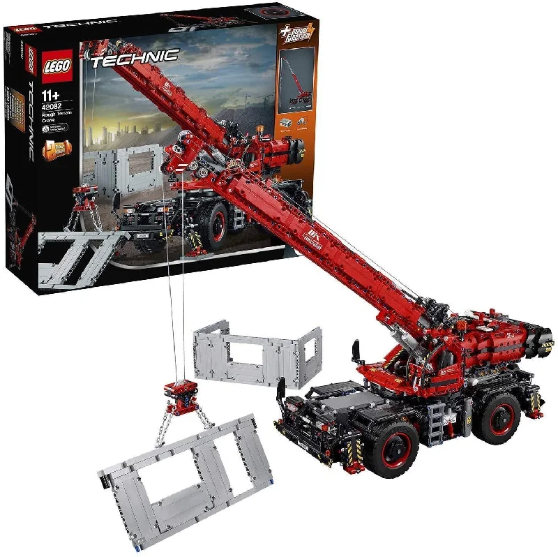 Building blocks for making restaurant models LEGO TECHNIC 42082 Rough Terrain Crane Advanced Building Set Building blocks for making restaurant models LEGO TECHNIC 42082 Rough Terrain Crane Advanced Building Set