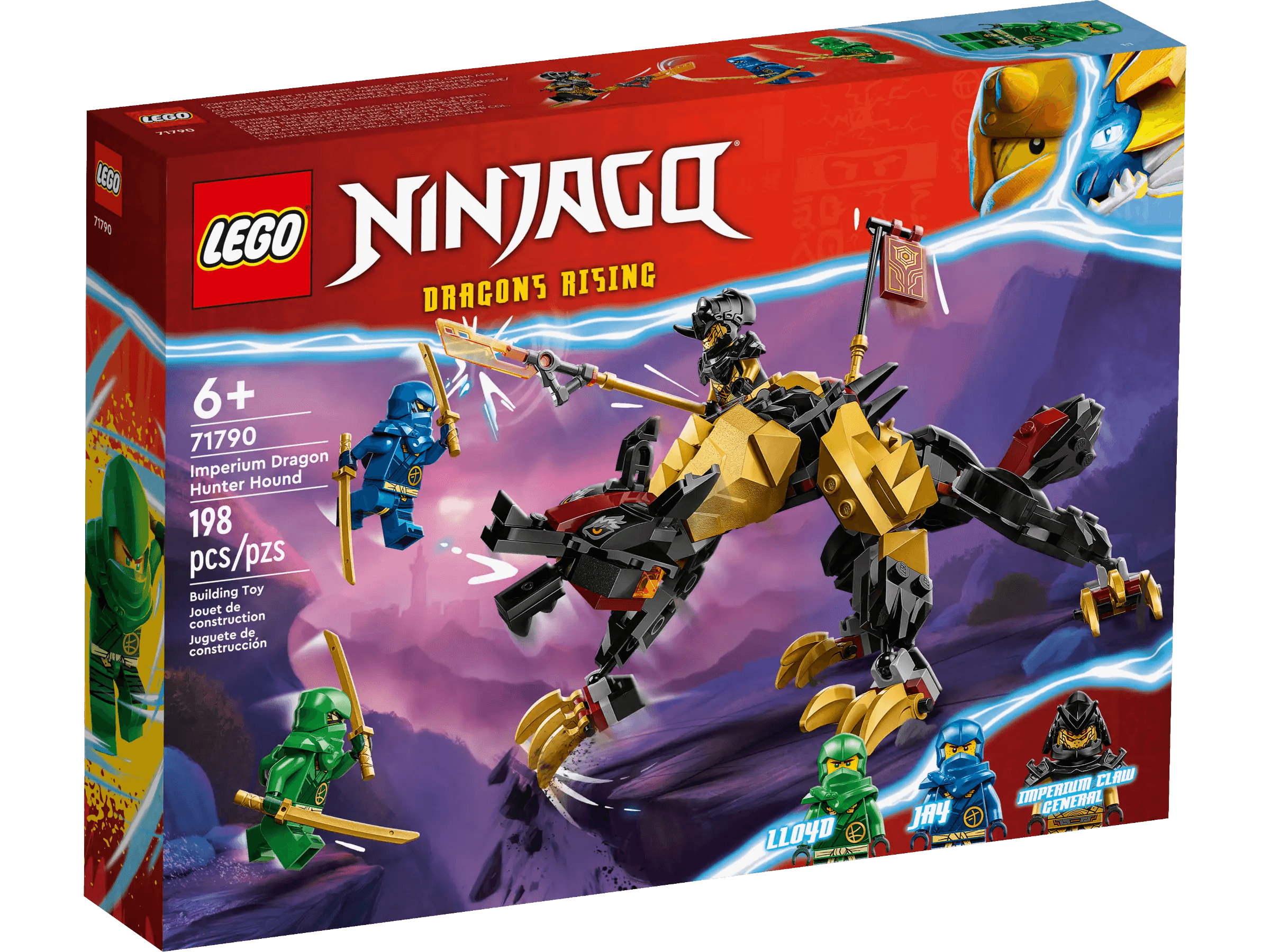 Fantasy - world building blocks with mythical creatures LEGO 71790 NINJAGO Imperium Dragon Hunter Hound Fantasy - world building blocks with mythical creatures LEGO 71790 NINJAGO Imperium Dragon Hunter Hound