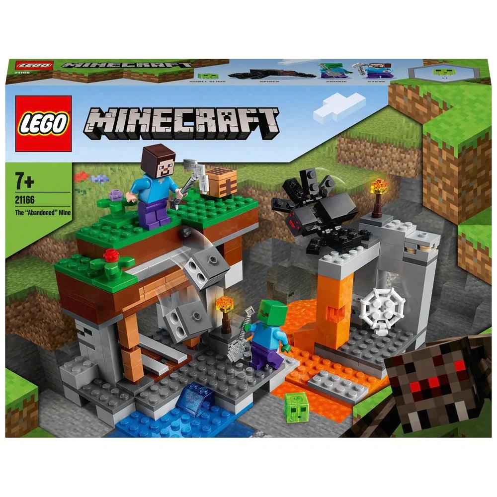 Building blocks for making castle - siege models​ LEGO MINECRAFT 21166 The Abandoned Mine Building Set