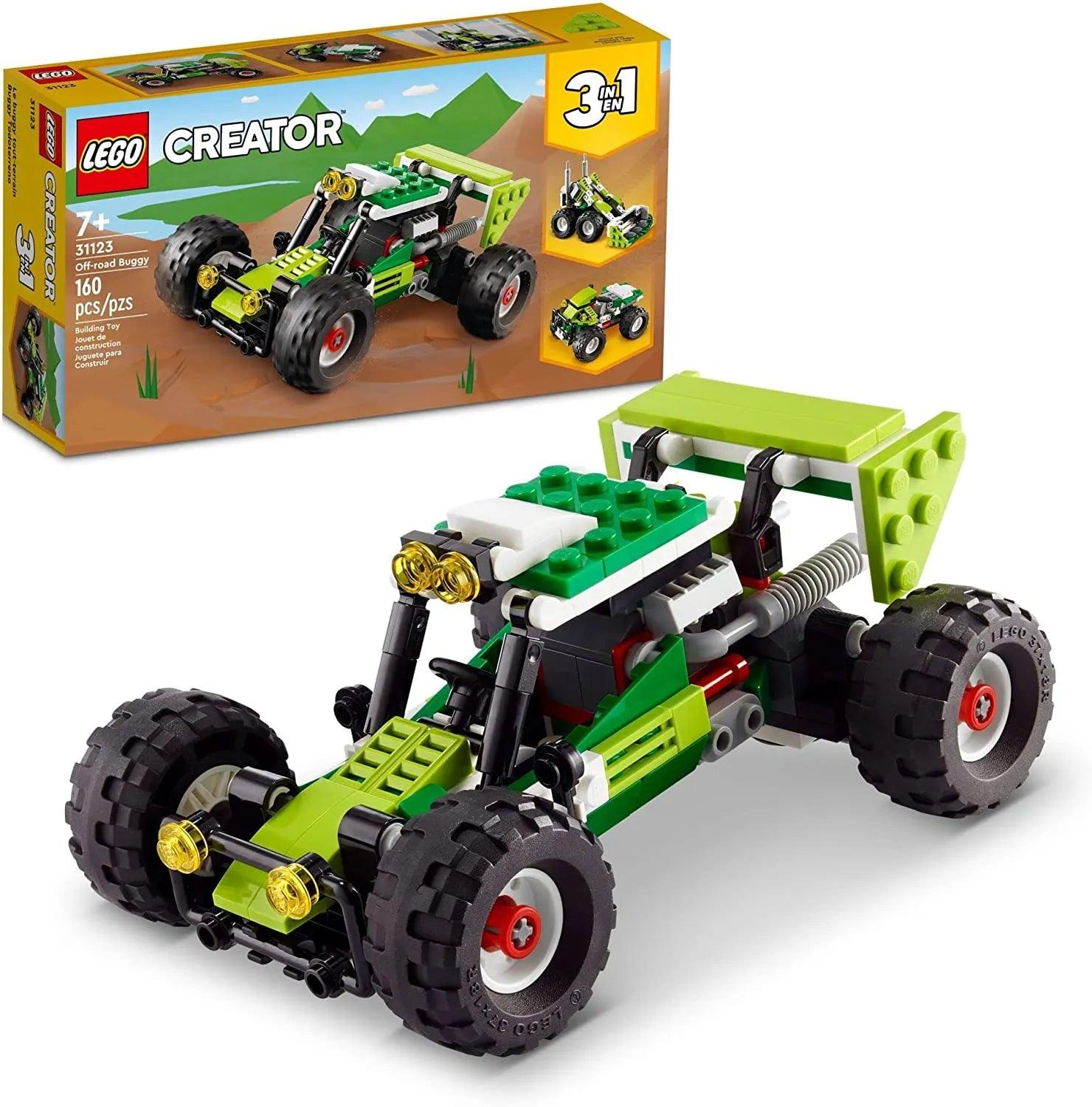 Building blocks for making castle - siege models LEGO CREATOR 3in1 31123 Off-road Buggy Building blocks for making castle - siege models LEGO CREATOR 3in1 31123 Off-road Buggy