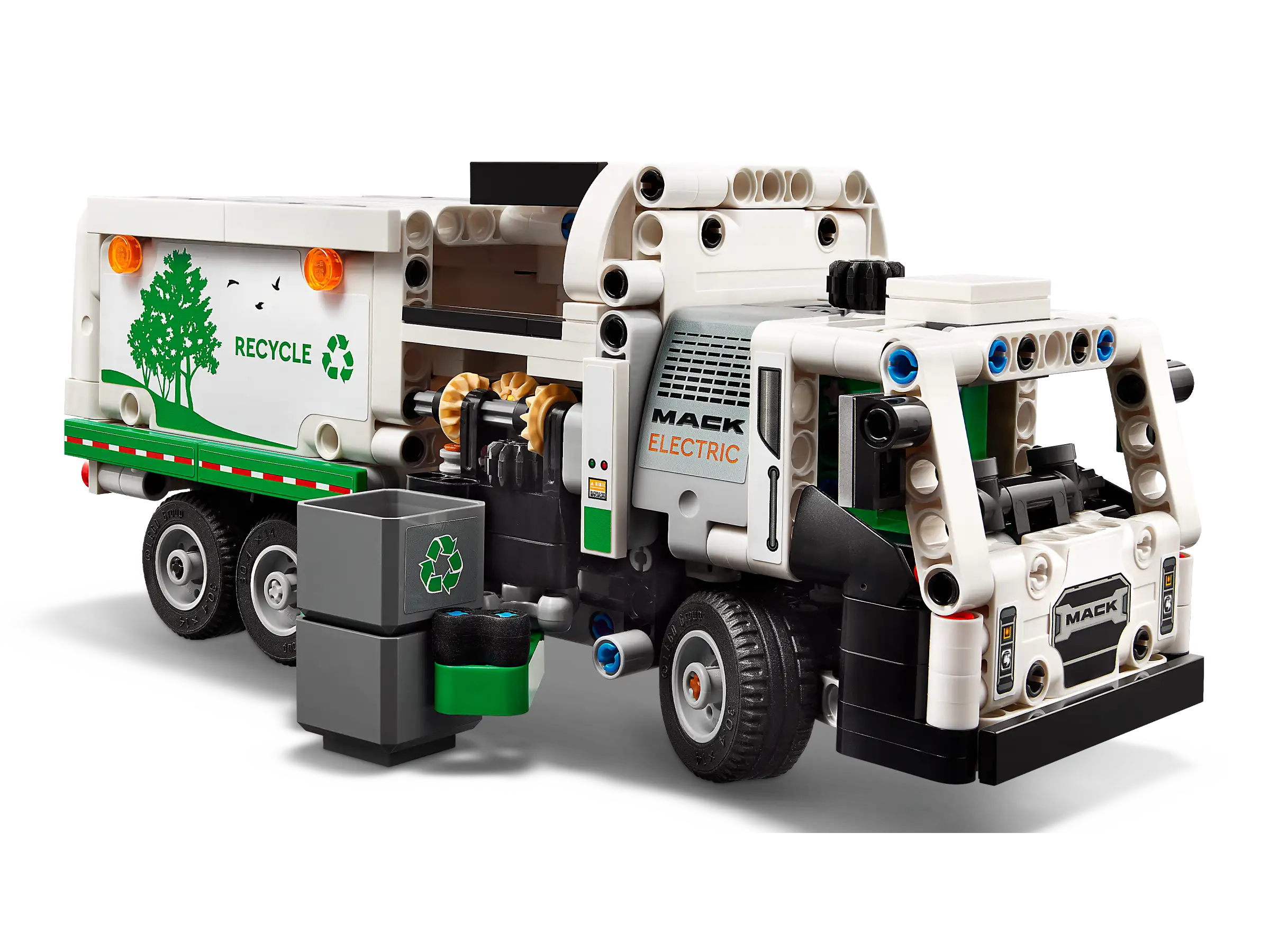 Building blocks for making castle - tower models LEGO TECHNIC 42167 Mack® LR Electric Garbage Truck Building blocks for making castle - tower models LEGO TECHNIC 42167 Mack® LR Electric Garbage Truck