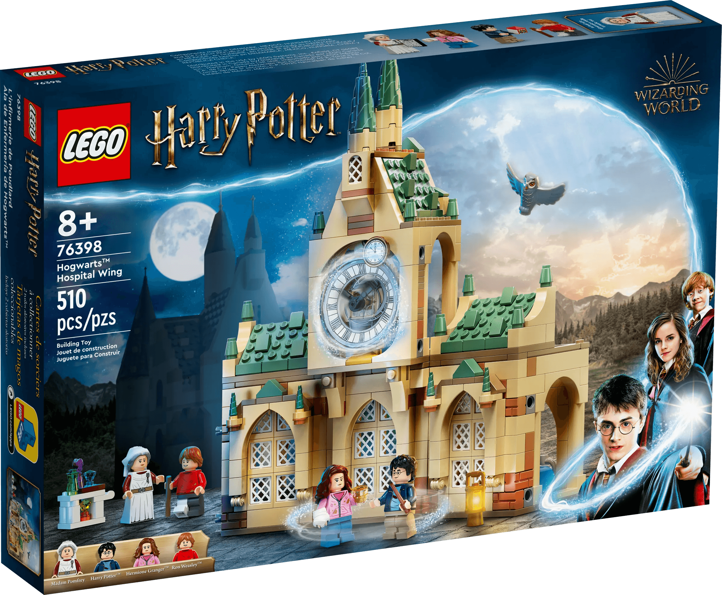 Building blocks for making doll - house models LEGO HARRY POTTER 76398 Hogwarts Hospital Wing Building blocks for making doll - house models LEGO HARRY POTTER 76398 Hogwarts Hospital Wing