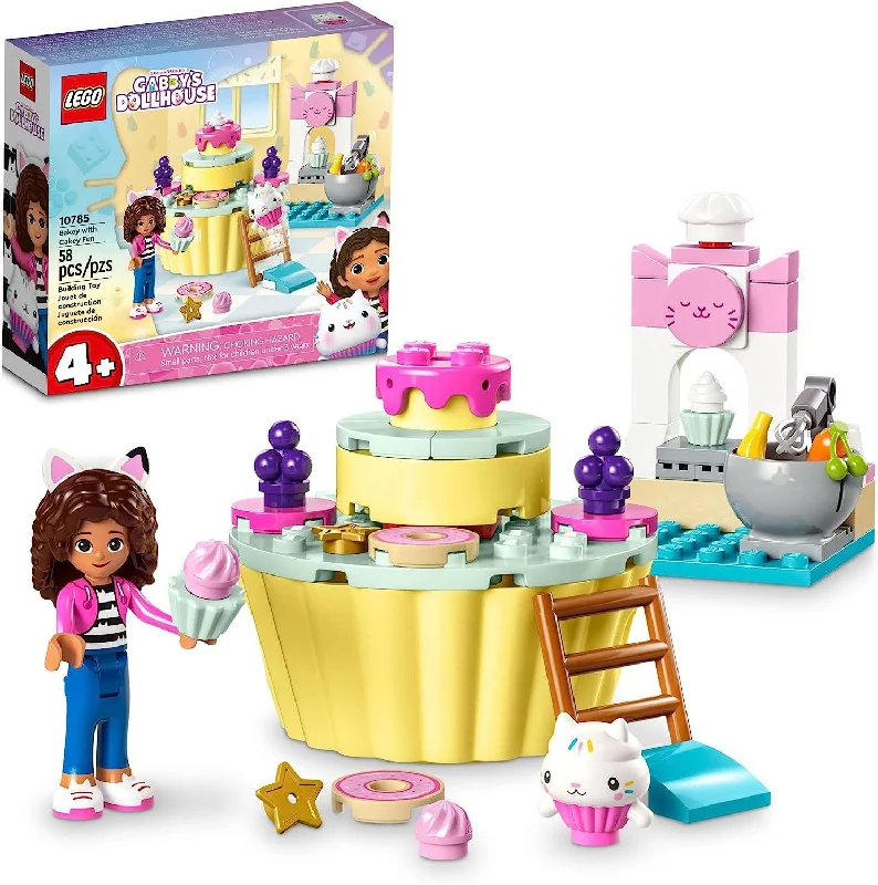 Transparent building blocks for creating see - through structures LEGO GABB'Y DOLLHOUSE 10785 Bakey with Cakey Fun Transparent building blocks for creating see - through structures LEGO GABB'Y DOLLHOUSE 10785 Bakey with Cakey Fun