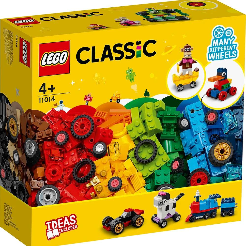 Building blocks for making farmyard scenes​ LEGO CLASSIC 11014 Bricks and Wheels