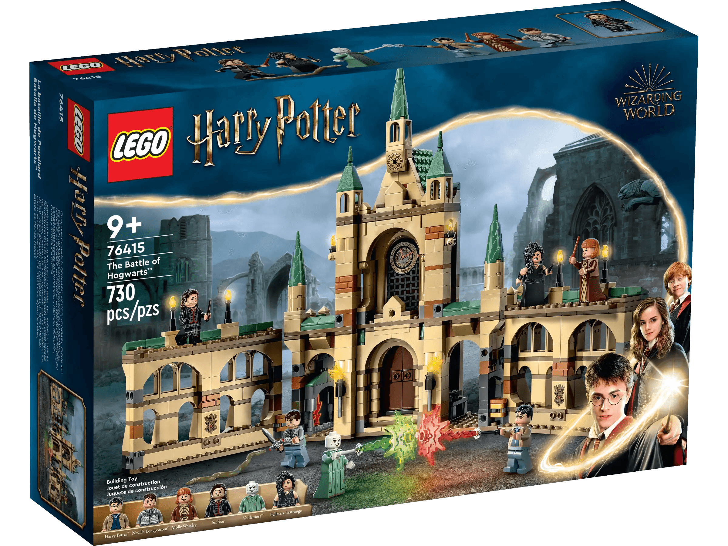 3D - printed building blocks with unique shapes LEGO 76415 HARRY POTTER The Battle of Hogwarts 3D - printed building blocks with unique shapes LEGO 76415 HARRY POTTER The Battle of Hogwarts