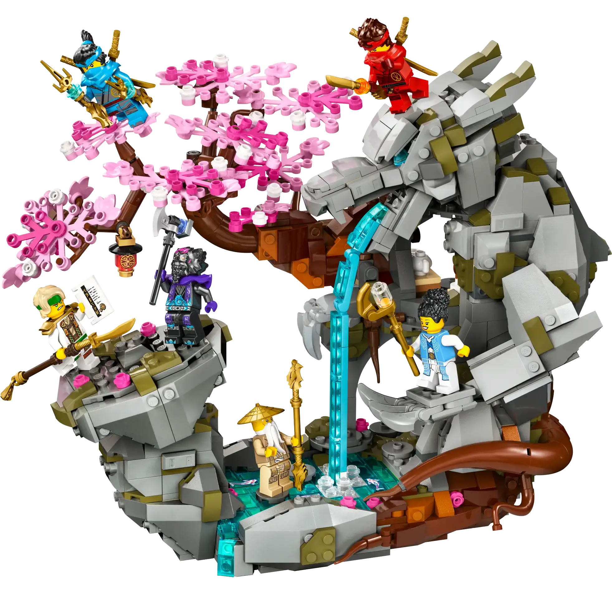 Building blocks for making architectural models LEGO NINJAGO 71819 Dragon Stone Shrine Building blocks for making architectural models LEGO NINJAGO 71819 Dragon Stone Shrine