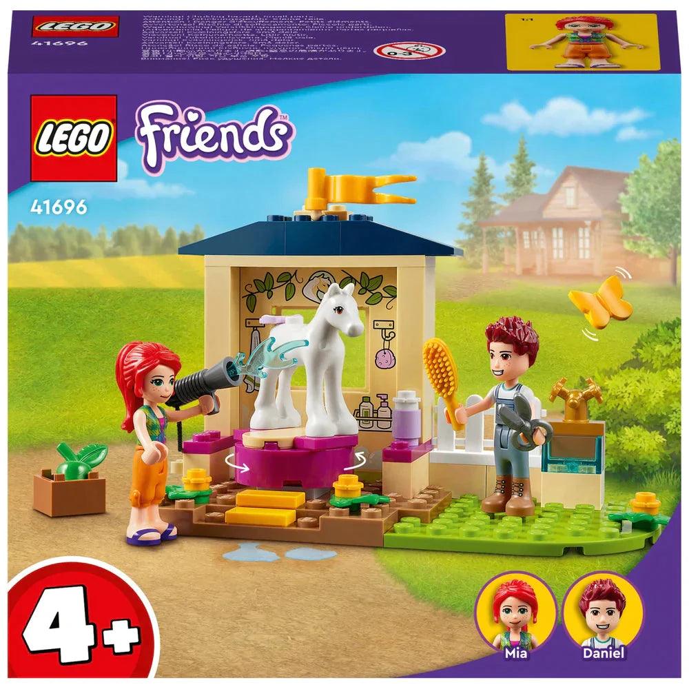 Building blocks for making tree - house models LEGO FRIENDS 41696 Pony-Washing Stable Horse Toy Set Building blocks for making tree - house models LEGO FRIENDS 41696 Pony-Washing Stable Horse Toy Set