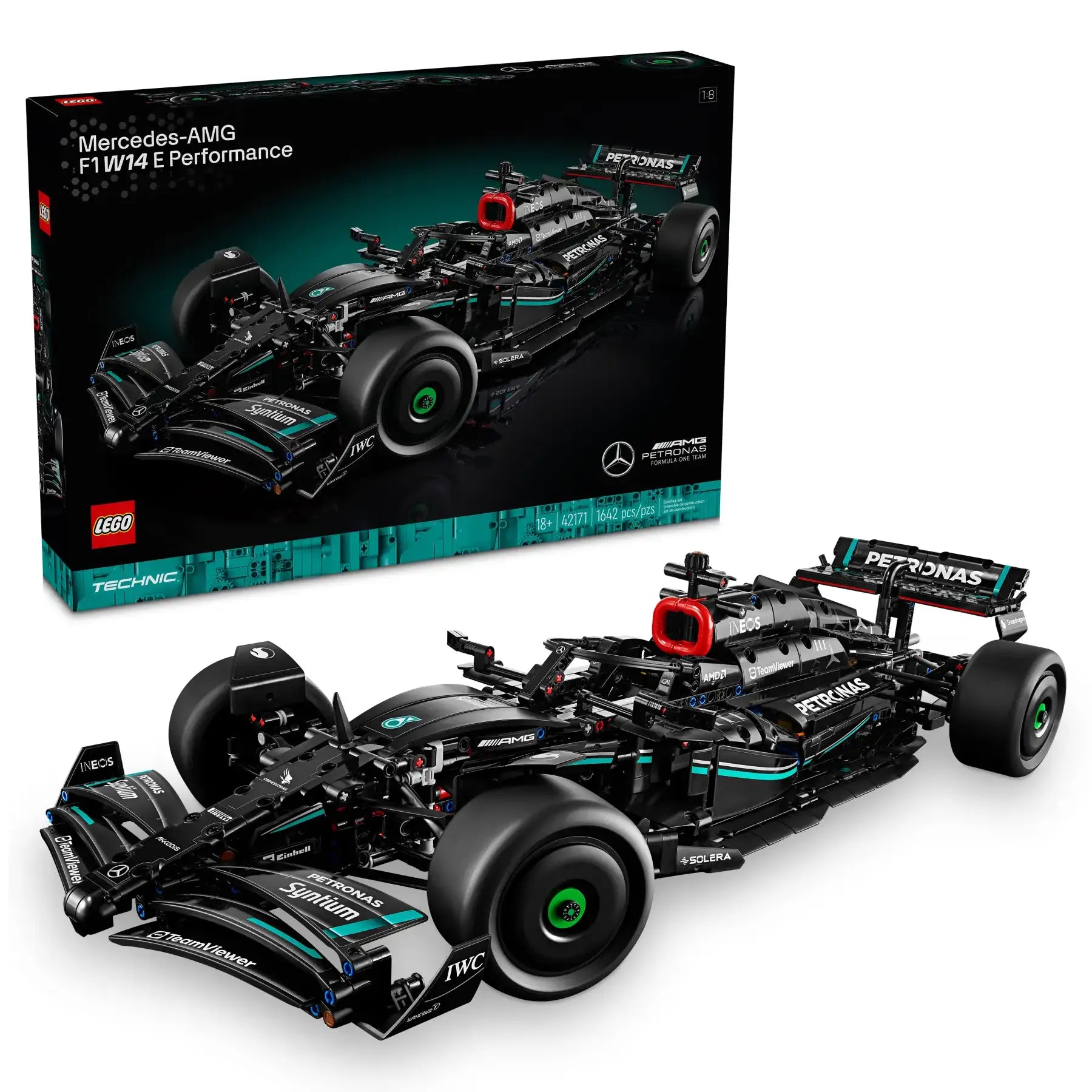 Art - inspired building blocks with painted designs LEGO TECHNIC 42171 Mercedes-AMG F1 W14 E Performance Art - inspired building blocks with painted designs LEGO TECHNIC 42171 Mercedes-AMG F1 W14 E Performance
